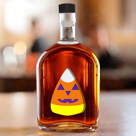 candy corn jack o lathern Whiskey Bottles