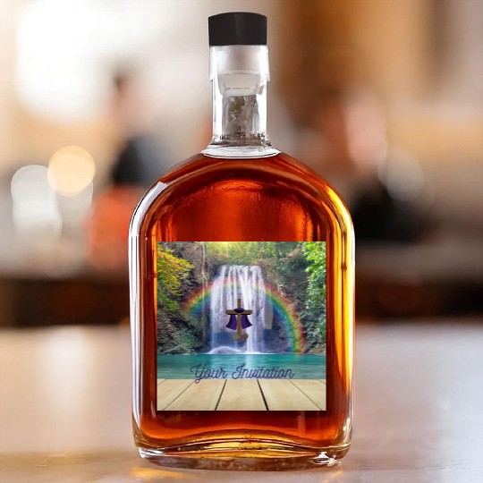 Your Invitation ( Christian/Catholic) Whiskey Bottles