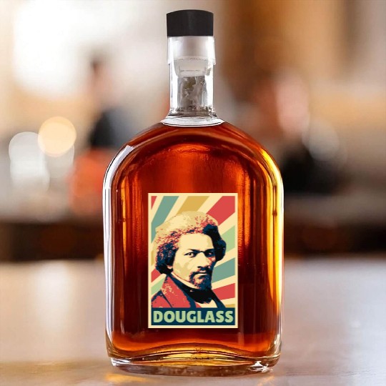Frederick Douglass Vintage Colors Whiskey Bottles
