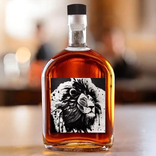 Ink Lion Whiskey Bottles