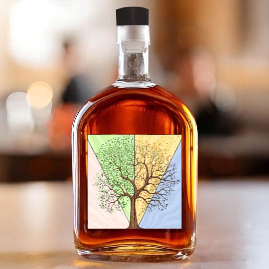 Four Seasons Trees Whiskey Bottles