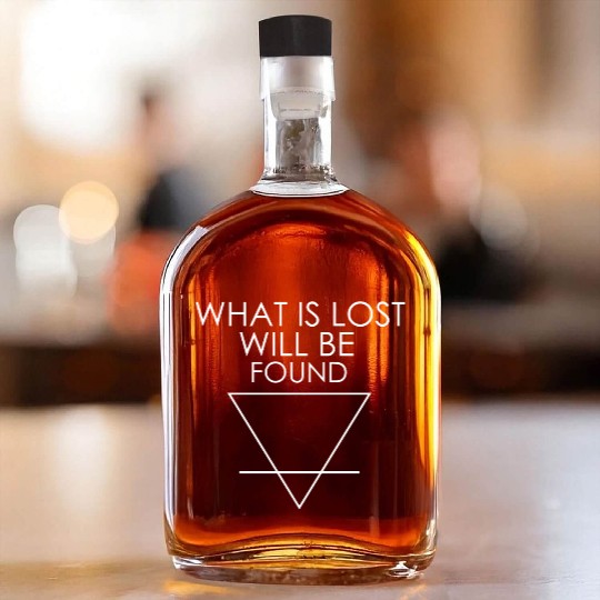 1899 Mystery Series Film Triangle Movie Design Whiskey Bottles