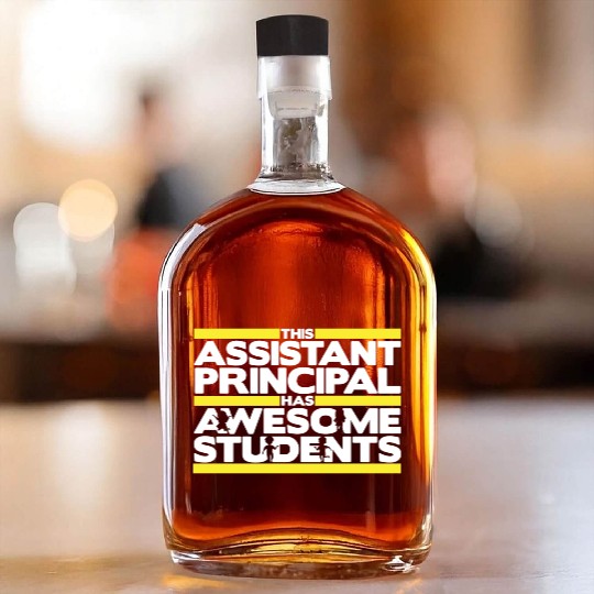 Assistant Principal Whiskey Bottles