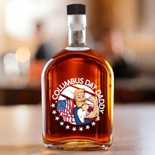 Columbus Day 1492 Whiskey Bottles
