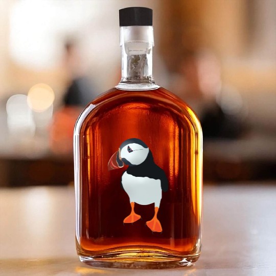 Puffin Whiskey Bottles, Puffin, Puffin Lover,