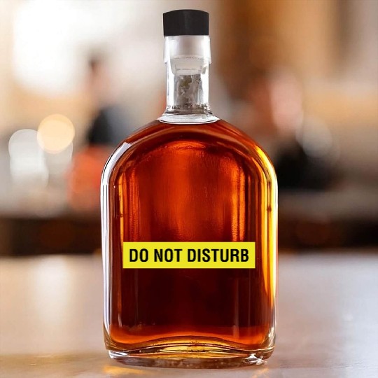 Do Not Disturb Whiskey Bottles