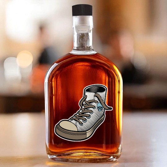 Old school Sneaker Whiskey Bottles