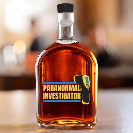 Ghost Hunting Paranormal Investigator Whiskey Bottles