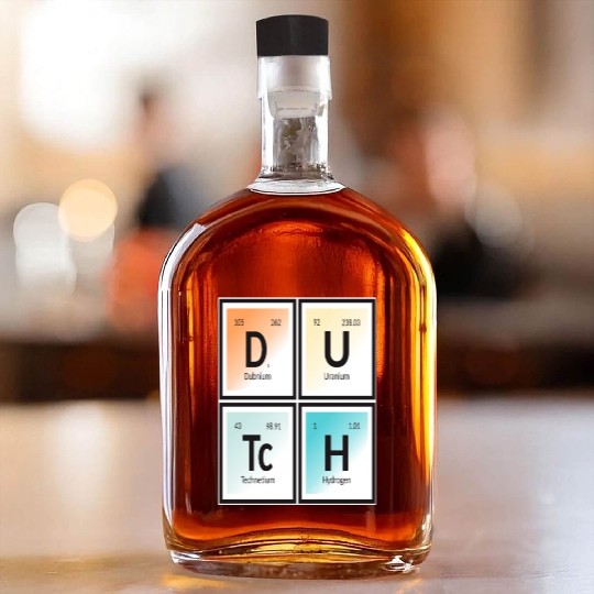 Dutch | Periodic Table of Elements Whiskey Bottles