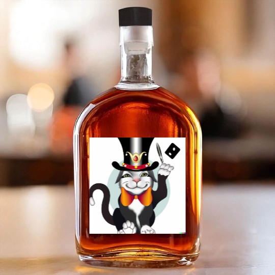 Cat joker Playing Cards | Gifts for Cat Lovers Whiskey Bottles