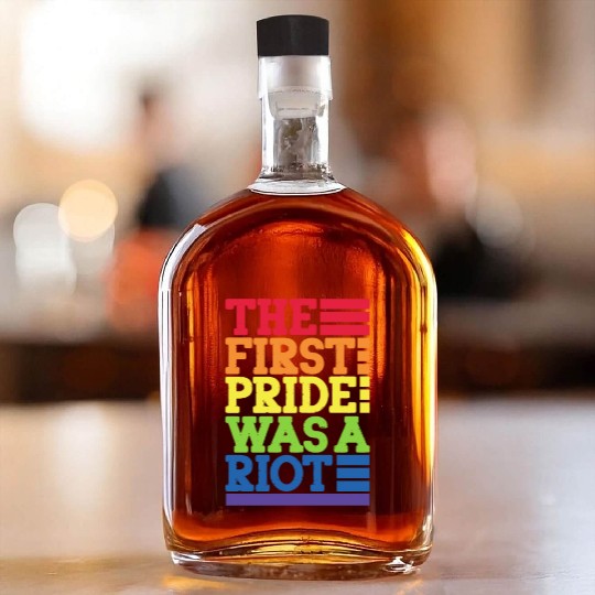 The First Pride Was A Riot, LGBT Rainbow Whiskey Bottles