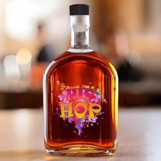 Hip Hop Genre Rap Freestyle Whiskey Bottles
