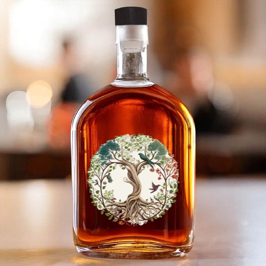 Tree of Life Whiskey Bottles