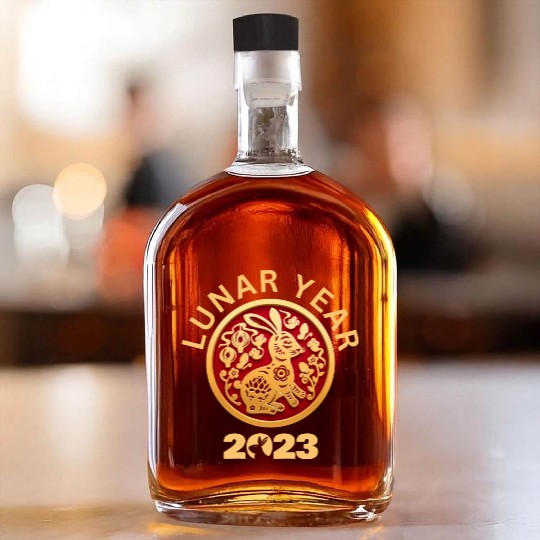 Rabbit Lunar New Year 2023 Whiskey Bottles