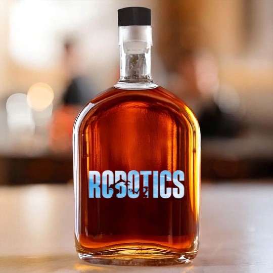 Robot Robotics Engineer Robotics Whiskey Bottles
