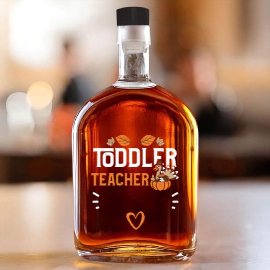 Toddler Teacher - Thanksgiving Whiskey Bottles