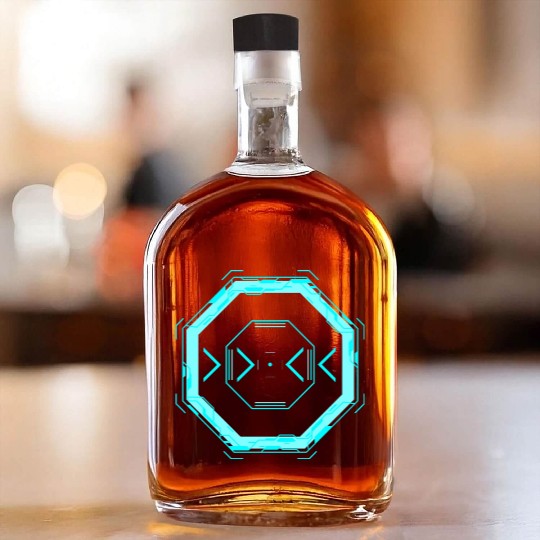 Cyberpunk teleporter 8 Whiskey Bottles