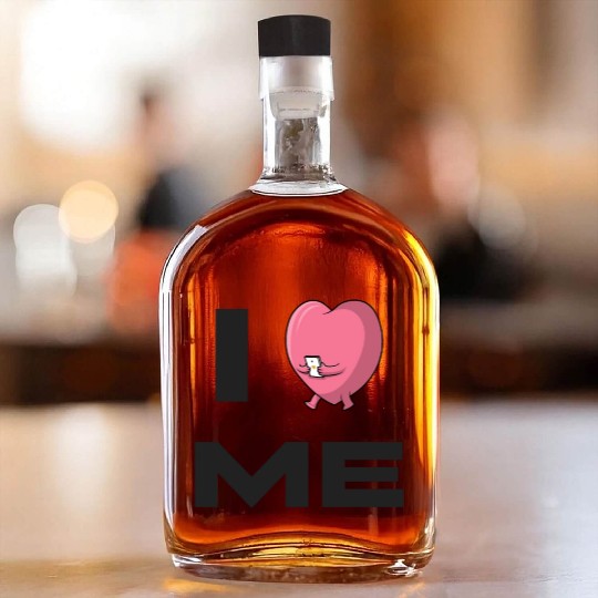 I Love Me 7 Whiskey Bottles
