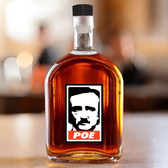Edgar Allan Poe Whiskey Bottles