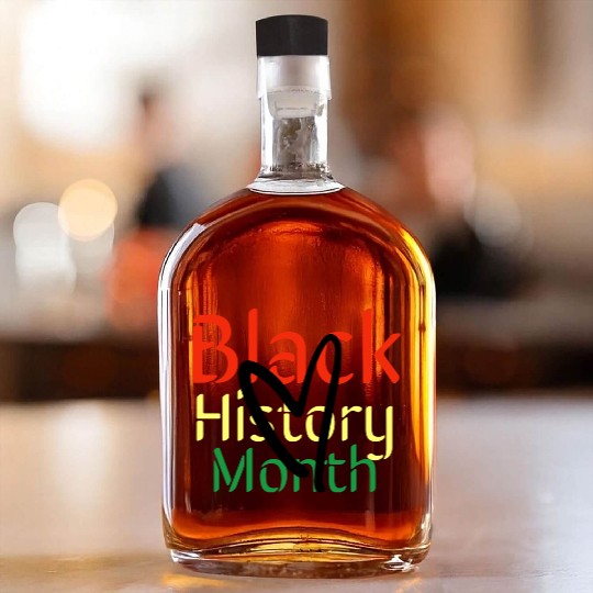 Black history month Whiskey Bottles
