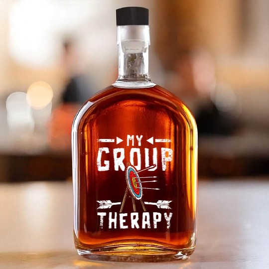 My group therapy Archery Whiskey Bottles