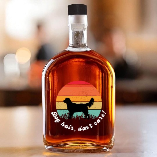 Dog Hair, Don't Care Whiskey Bottles