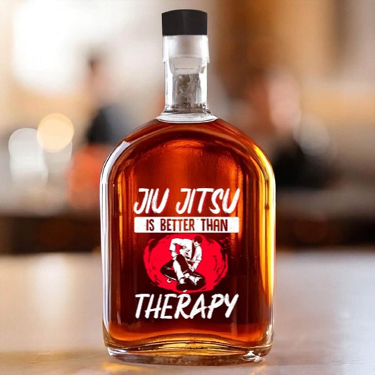 Brazilian Jiu Jitsu MMA Bjj Hugger Whiskey Bottles