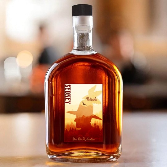 Sidney Nebraska wild west town Whiskey Bottles