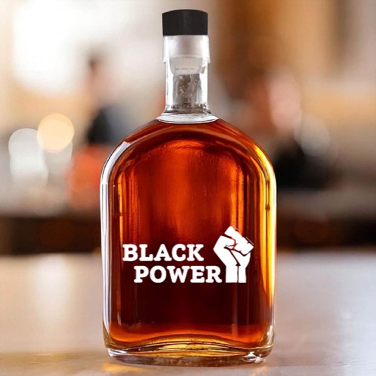 Black Power Whiskey Bottles