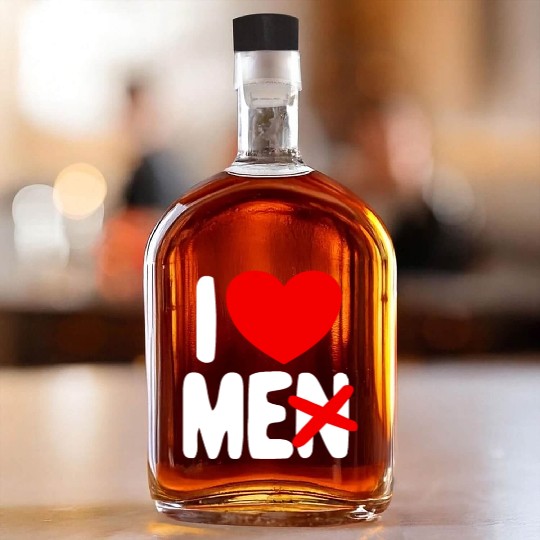 I Love Me Not Men Self Care Women's I Love Myself Whiskey Bottles