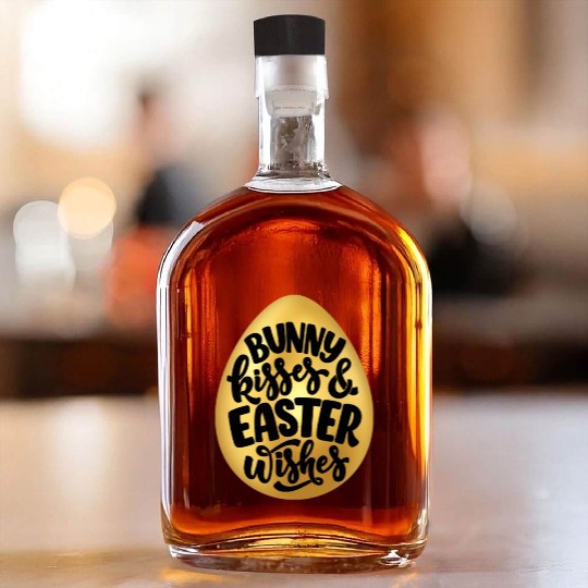Happy Easter | Bunny Kisses and Easter Wishes | Whiskey Bottles