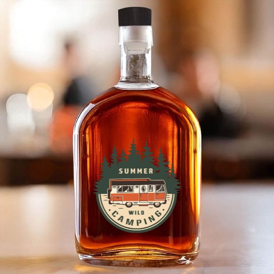 SUMMER WILD CAMPING Whiskey Bottles