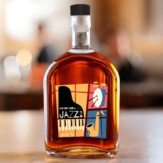 Jazz music improvisation festival Whiskey Bottles