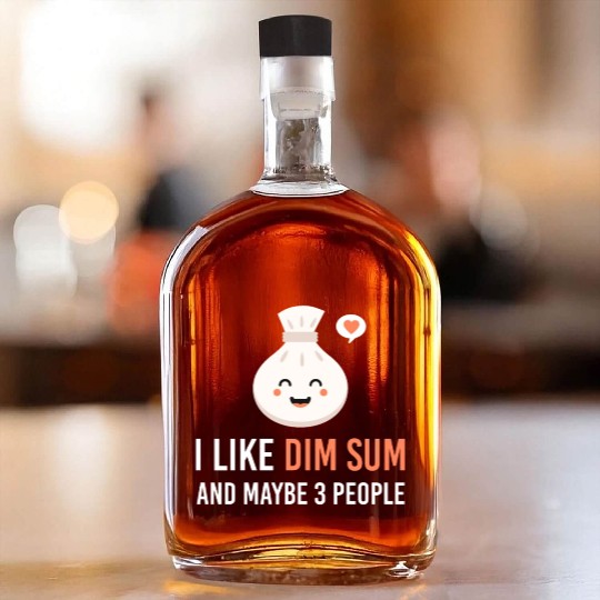 i like dim sum and maybe 3 people Yum Cha Dumpling Whiskey Bottles