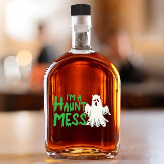 Halloween Paranormal Ghost Hunters Horror Fans Whiskey Bottles