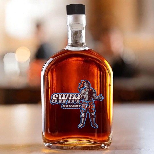 Swim Savant | Knight With Swim Trunks Whiskey Bottles