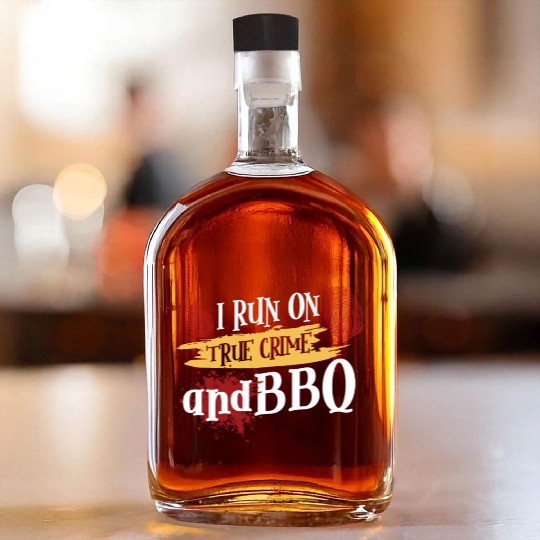 True Crime Murder Spy Crime Interest Gift Idea Whiskey Bottles