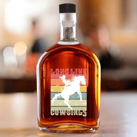 Long Live Cowgirls: Celebrate Western Style Whiskey Bottles