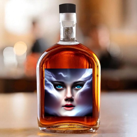 Face in the storm Whiskey Bottles