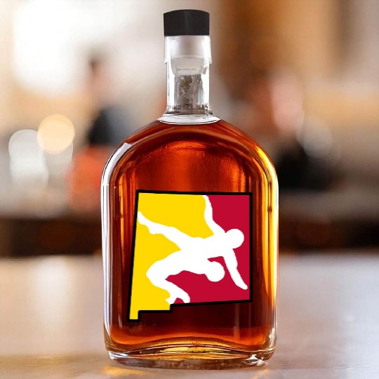 New Mexico Wrestling Whiskey Bottles