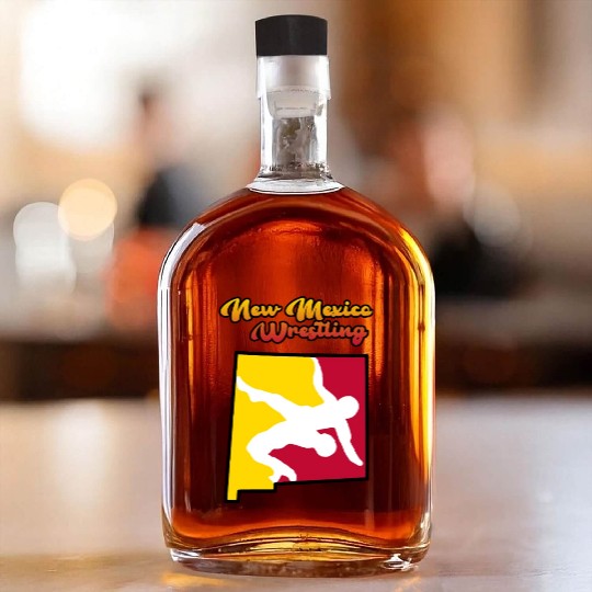 New Mexico Wrestling Whiskey Bottles
