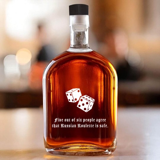Roulette Whiskey Bottles