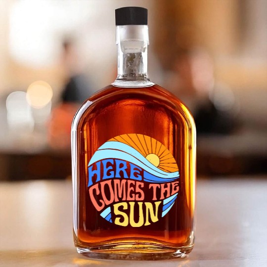 Here comes the sun Whiskey Bottles