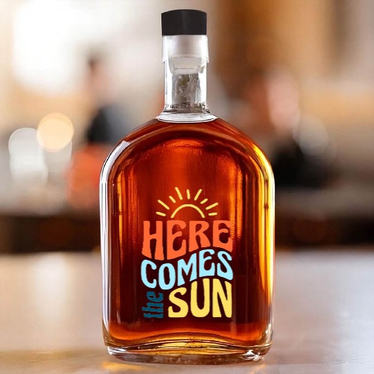 Here comes the sun Whiskey Bottles