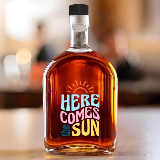 Here comes the sun Whiskey Bottles