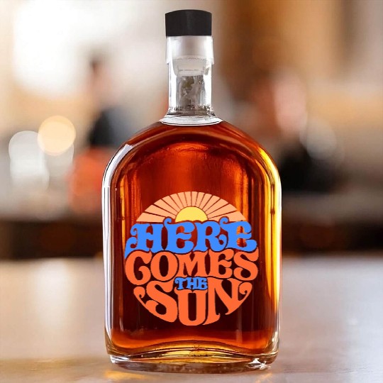 Here comes the sun Whiskey Bottles