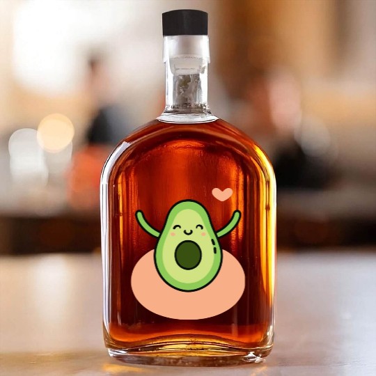 The Joyful Avocado Whiskey Bottles