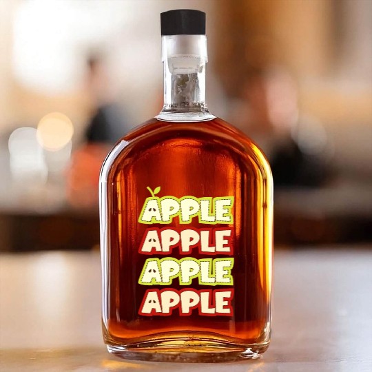 Apple Repeat Apple Picking Farmer Whiskey Bottles