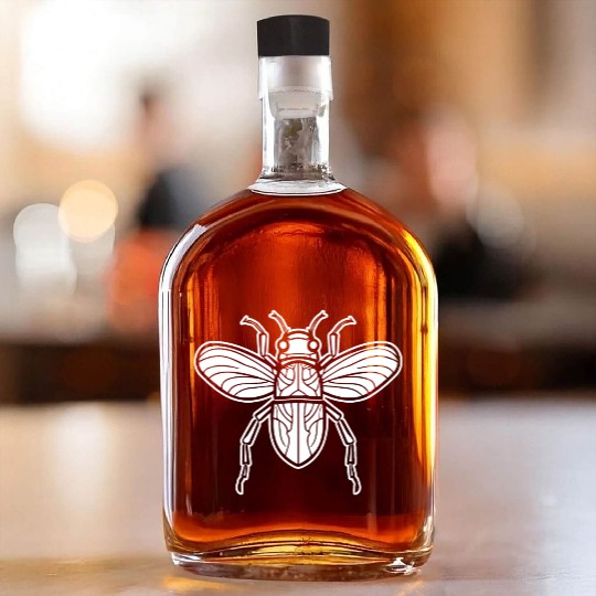 Bug Beetle Insect Whiskey Bottles
