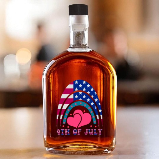 4th of July, Love America Whiskey Bottles
